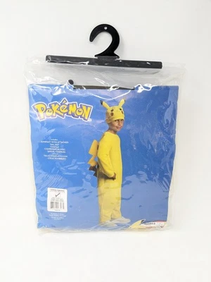 Rubies Pokemon Pikachu Child Costume Role Play Size Large (8-10) Soft Fleece  - Image 1 of 4