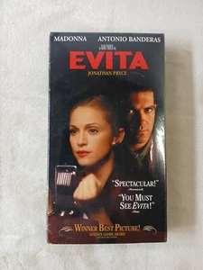 Evita SEALED VHS Tape Madonna Antonio Banderas New - Picture 1 of 6