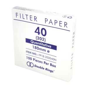 Livingstone Filter Paper Quantitative Ashless Medium Speed No. 40 180mm 100/Box - Picture 1 of 1