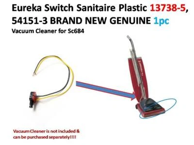 Eureka Switch Sanitaire Plastic 13738-5, 54151-3 BRAND NEW GENUINE
