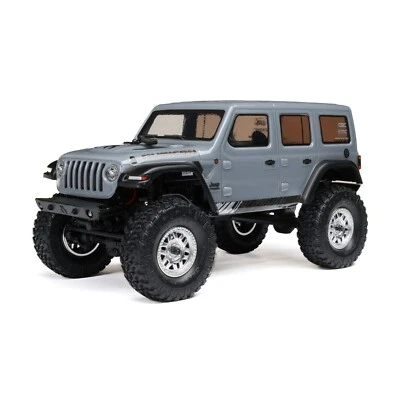 Axial SCX24 Jeep Wrangler JLU 4WD RTR Scale Mini Rock Crawler Gray AXI00002V3T3 - Image 1 of 4