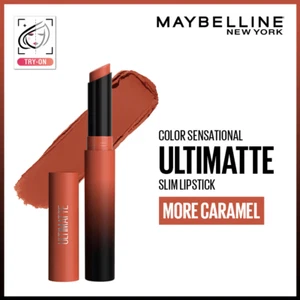 Maybelline New York Color Sensational Ultimatte Lipstick -More Caramel (1.7g) - Picture 1 of 3