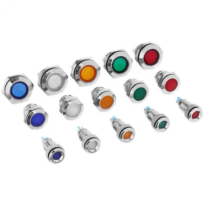 Kontrollleuchte  Leuchtmelder Signallampe Signalleuchte Warnlampe  12V KFZ LED - Bild 1 von 4