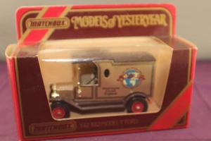Matchbox Yesteryear 1985 Y-12/3 1912 Ford Model 'T' Van Motor 100  Issue 2 - Picture 1 of 3