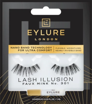 Eylure London False Lashes - Lash Illusions - Faux Minx 301 - Image 1 of 3