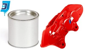250ML ENAMEL SPRAY/BRUSH ON BRIGHT CALIPER PAINT METAL STEEL FOR BREMBO RED - Picture 1 of 4