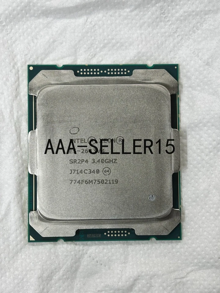 Intel Xeon E5-2643 V4 3.4GHz 6-Core 20MB LGA2011-3 135W SR2P4 CPU processor - Image 1 of 1