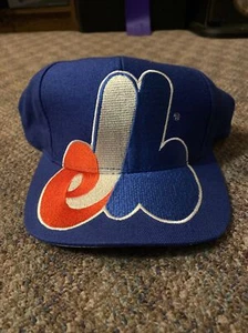 Vintage 90S Montreal Expos Big Logo Snapback - Bild 1 von 8