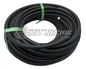10AN Black Nylon PTFE Braided Stainless Steel Fuel Hose E85 Sold by Foot Quality - Picture 1 of 1