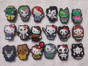 HELLO KITTY - Películas de terror - 18 piezas Dijes para zapatos decoración cocodrilo - ENVÍO GRATUITO - Imagen 1 de 1