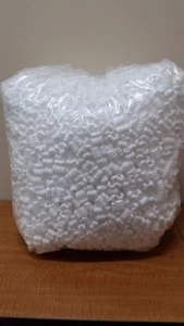 WHITE POPCORN 3.5 cu ft PACKING PEANUTS FREE SHIP - Picture 1 of 1