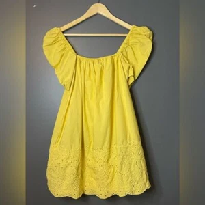 Zara Embroidered Mini Dress S - Picture 1 of 7