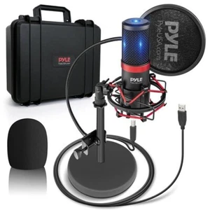 Pyle Professional USB Podcast PDMIKT200 Microphone Kit New Sealed - Picture 1 of 7
