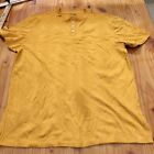 Paper Denim & Cloth Yellow T-Shirt Sz Xl