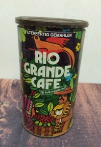 alte Blechdose, Kaffeedose Kaffee Retro Vintage Deko Rio Grande Cafe  - Bild 1 von 9