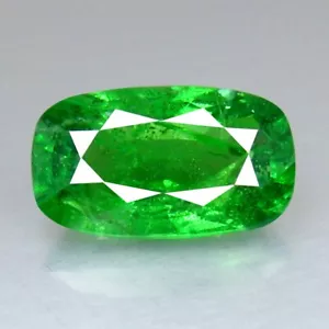 NATURAL 1.42 CTS OVAL CUT CERTIFIED TANZANIA GREEN TSAVORITE GARNET LOOSE GEMS - Picture 1 of 3