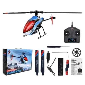 WL Toys K200 RC Helicopter RTF XK K200 4CH 6 Axis w/ Battery & Gyro - Picture 1 of 2