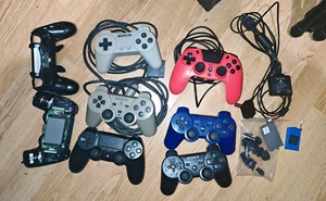 Sony Playstation Controllers Bundle - Untested - PS4 - PS2 - PS1 - Picture 1 of 5