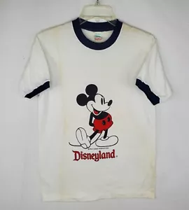 Camiseta de Colección Años 70 Disneyland Tropix Togs Mickey Mouse Timbre Mediana Sin Stock - Imagen 1 de 6