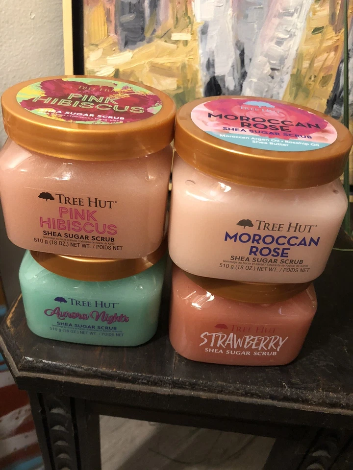Tree Hut Papaya Paradise Shea Sugar Scrub 18 Oz