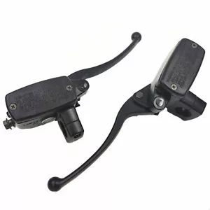 Universal 1" Motorcycle Handlebar Hydraulic Master Cylinder & Brake Clutch Lever - Foto 1 di 3