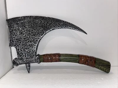 Disfraz Plástico Bárbaro Vicking Guerrero Hacha Cuchilla Disfraz Juegos con disfraces 2003 Foto 1 de 4