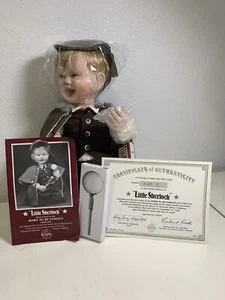 1990 LITTLE SHERLOCK Holmes DOLL 1st issue KNOWLES BORN TO BE Collection NIB NOS - Picture 1 of 10