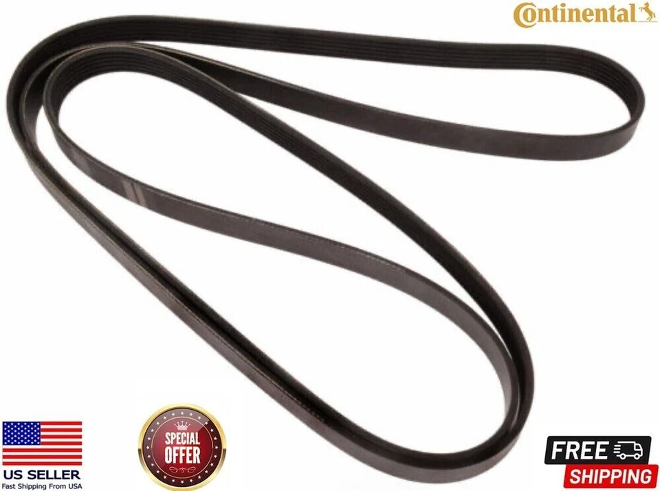 Correia Serpentine V Continental para Cadillac Chevy Chrysler Dodge FORD JEEP Mazda, - Imagem 1 de 4
