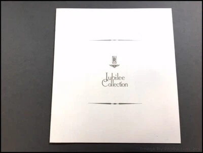 1990 Rolls Royce Bentley Jubilee Car Brochure - Corniche Silver Spirit Turbo R - Image 1 of 4