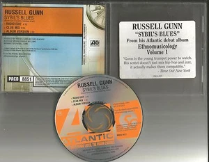 RUSSELL GUNN Sybil’s Blues w/ RARE CLUB MIX & RADIO EDIT PROMO DJ CD Single 1999 - Picture 1 of 1
