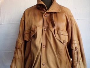PELLISSIMO _ HERRENJACKE _ LEDER _ VINTAGE - Bild 1 von 12