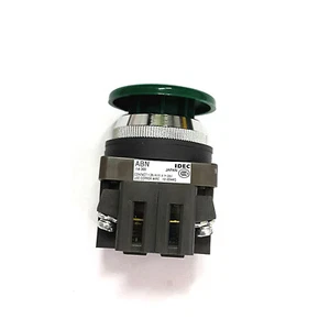 IDEC ABN311G Green Mushroom Head Button Switch 1 Open 1 Close New 1PCS ⊕IK - Picture 1 of 4