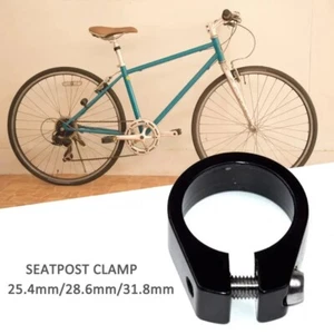 🇬🇧 31.8mm Bicycle saddle Aluminum Alloy Single Nail Tube Seatpost Clamp 🇬🇧 - Picture 1 of 6
