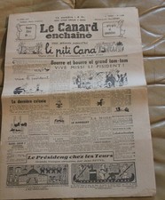 Canard Enchaine En Vente Ebay - 