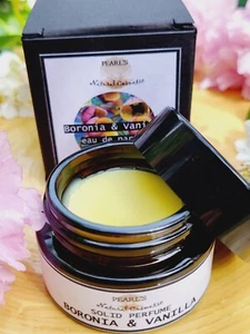 Boronia & Vanilla festes Parfum, Absolutes/Essent. Öle, ohne künstlichen Duft - Bild 1 von 6