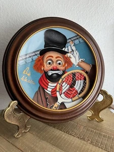 Anyone For Tennis? Signed Collector Plate Red Skelton Armstrong’s With Stand - Picture 1 of 11