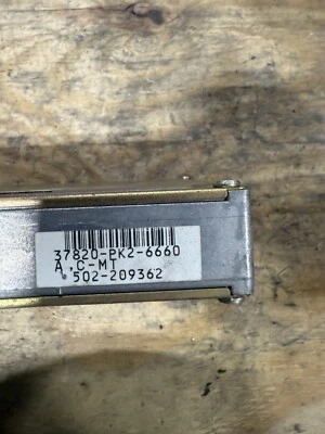 Computadora Honda Prelude 1989-1991 ECU ECM 37820-PK2-6630 Foto 1 de 4