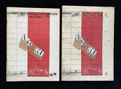 Rare publication! Tribute contest to LE CORBUSIER 100 YEARS, Bogota 1987 - Image 1 of 4