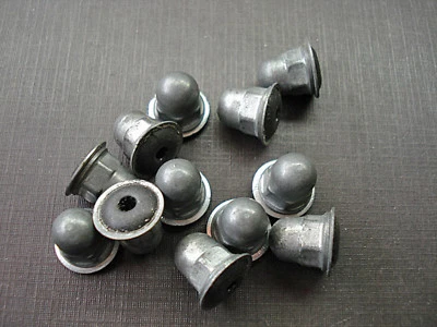 12 piezas Ford 1/8" emblema de corte de rosca placa de nombre escritura tuercas de bellota sellador NORS  Foto 1 de 4