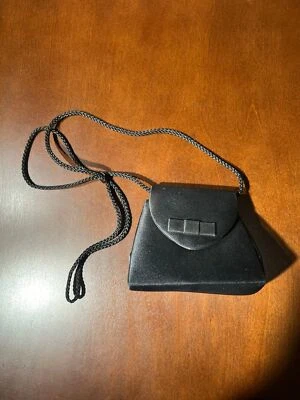 Винтажная 100% шелковая мини-сумочка Jessica McClintock - Изображение 1 из 4