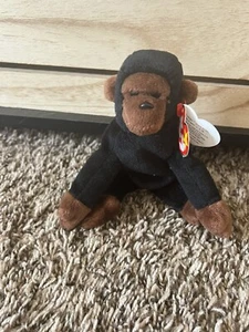 Ty Beanie Baby Congo the Gorilla Plush Toy - 4160 - Picture 1 of 4