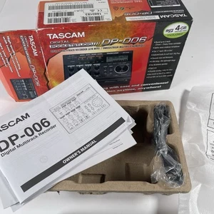 Tascam - DP-006 - 6-track Digital Pocket Studio - Picture 1 of 4