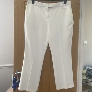 NWT Principles petite Ivory Trousers - Size 18P - Picture 1 of 4
