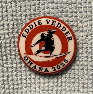 Eddie Vedder : Pearl Jam - Ohana Festival 2025 : Pin Button : GREEN DAY - Bild 1 von 3