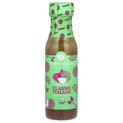 Despensa, aderezo orgánico y adobo, italiano clásico, 10 fl oz (296 ml) Foto 1 de 2