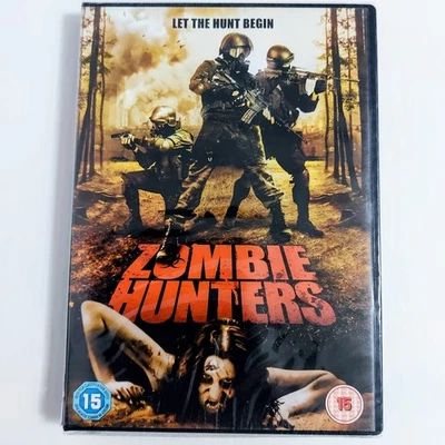DVD Horror Zombie Hunters 2007 – New Sealed Action Apocalypse Survival Movie - Image 1 of 4