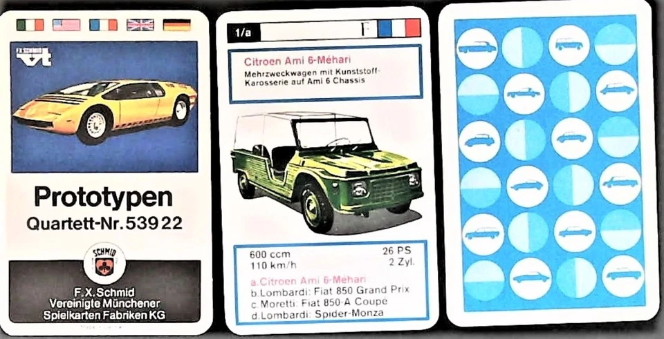 Quartett Prototypen v. FX Nr. 53922 - Bild 1 von 1