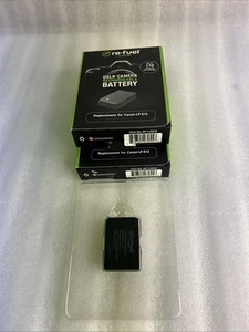 DIGIPOWER (2Pack)Re-Fuel LPE12 Rechargeable Replacement Battery for Canon LP-E12 - Picture 1 of 10
