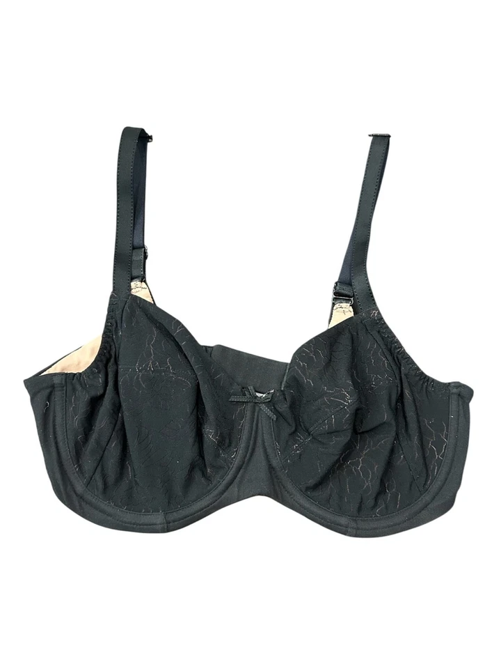 Sujetador Chantelle Terciopelo Tacto Multi Parte Copa Con Aros Negro Talla 36 D Íntimo Foto 1 de 4