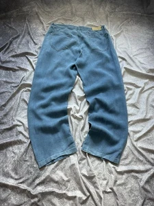 Ermenigildo Zegna Sport Men's Blue Linen Pants Size 36(L) - Picture 1 of 15
